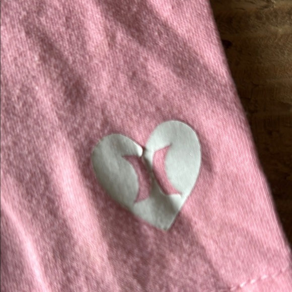 Hurley Pink Ankle-Length Leggings - Picture 3 of 4